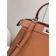 PEEKABOO Medium Handbag, Cowhide with Exquisite Hand Stitching Model no: 80012L