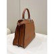 PEEKABOO Medium Handbag, Cowhide with Exquisite Hand Stitching Model no: 80012L