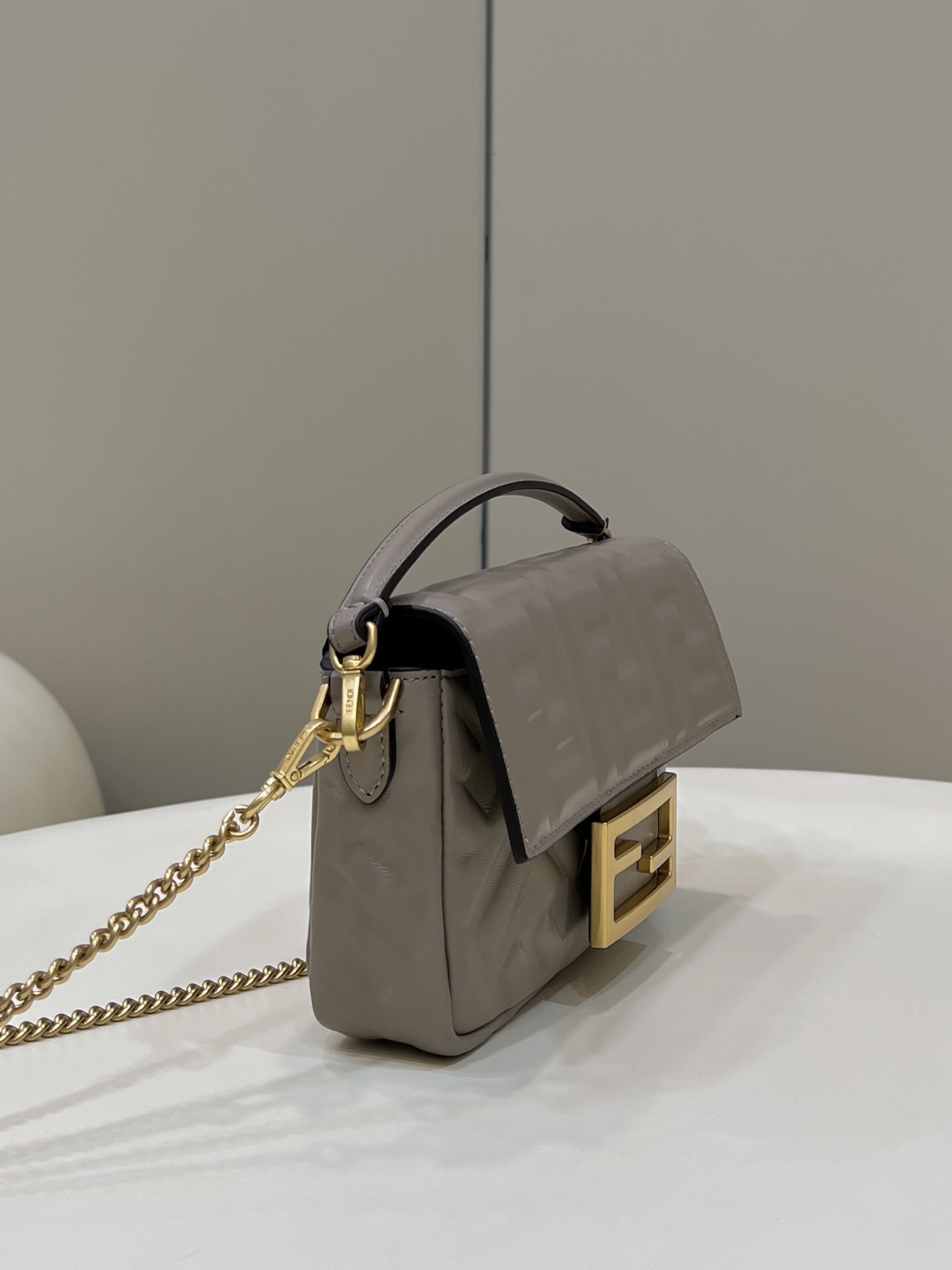 Fendi Mini Baguette, Sheepskin Model no: 0135s