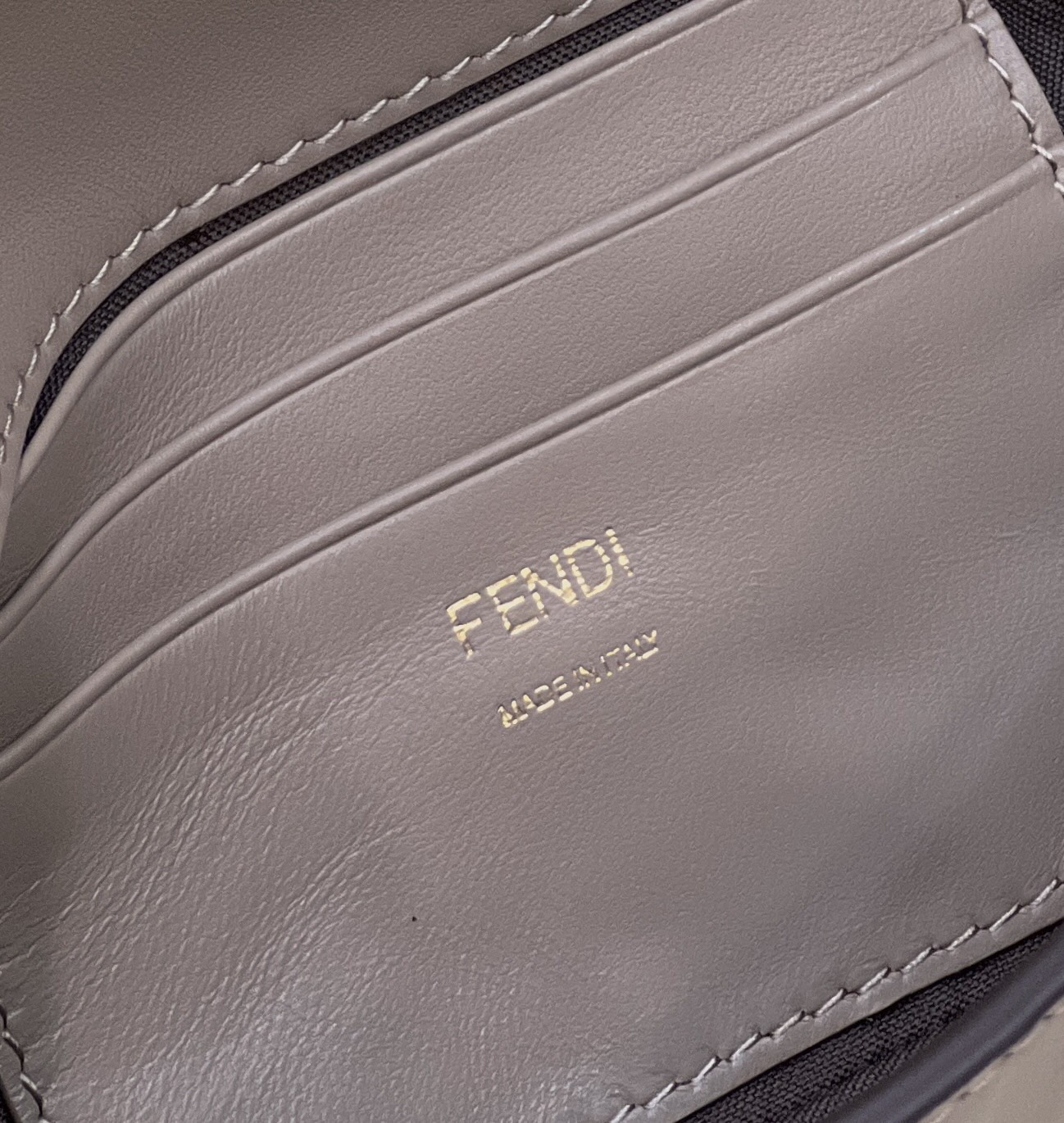 Fendi Mini Baguette, Sheepskin Model no: 0135s