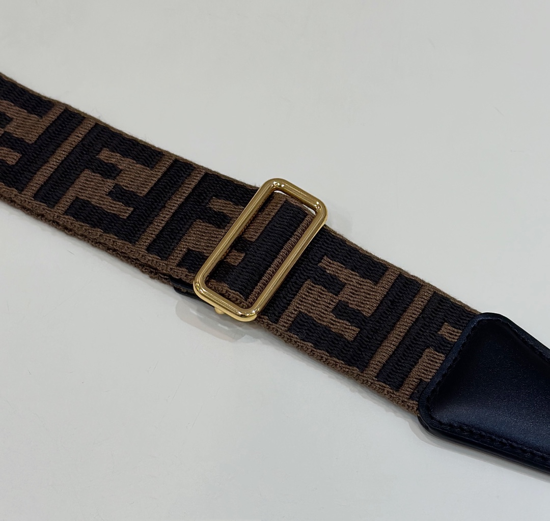 Fendi Wide Shoulder Strap with FF Logo Model no: 913