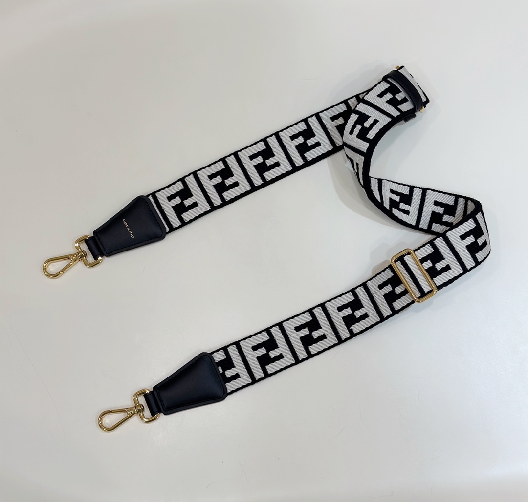 Fendi Wide Shoulder Strap with FF Logo Model no: 913A