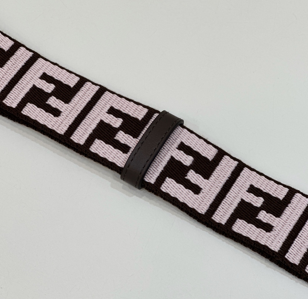 Fendi Wide Shoulder Strap with FF Logo Model no: 913