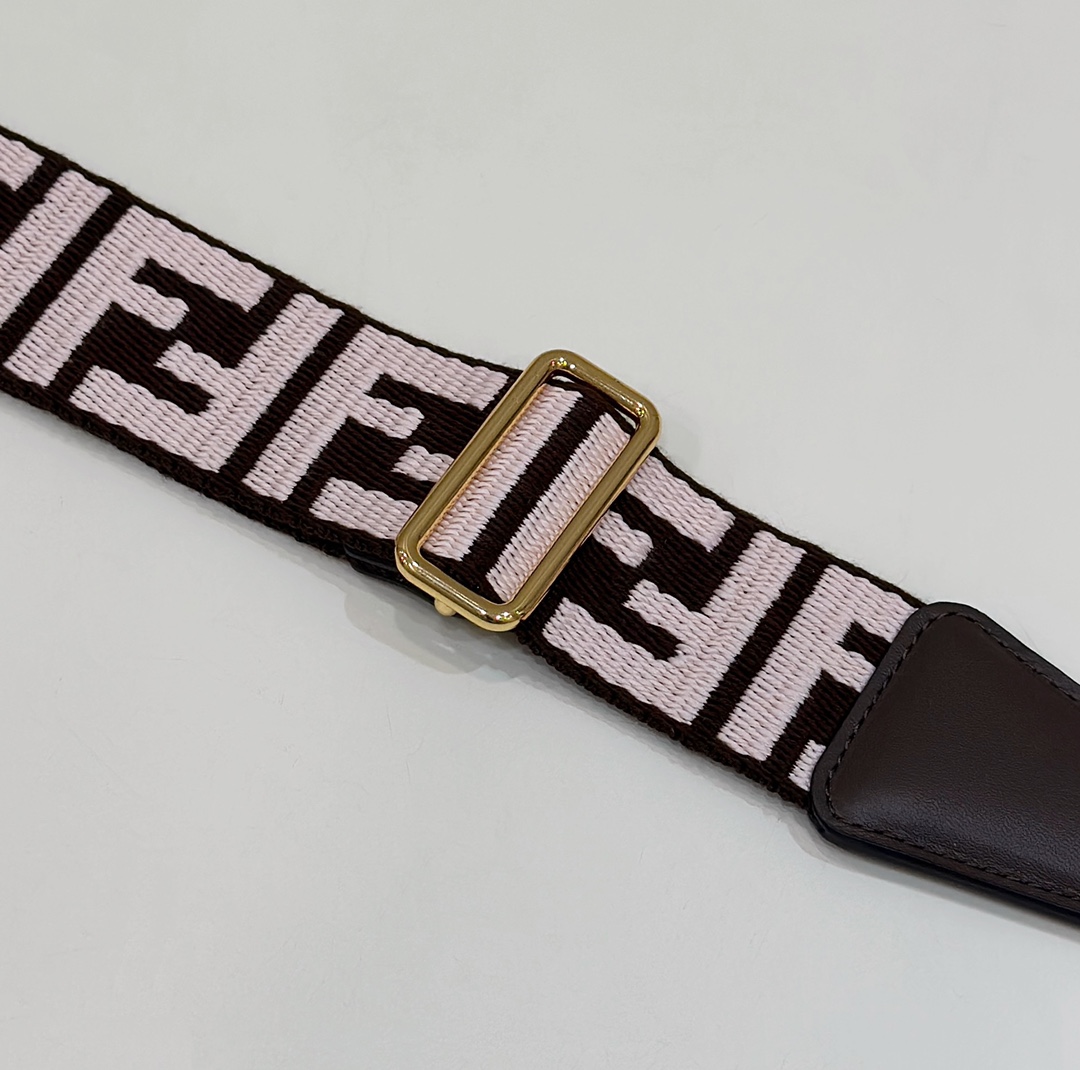 Fendi Wide Shoulder Strap with FF Logo Model no: 913